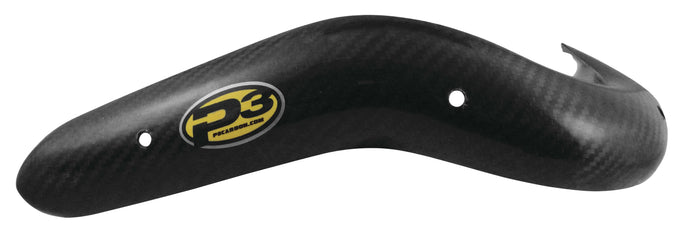 P3 201055 Header Heat Shield - Carbon Fiber