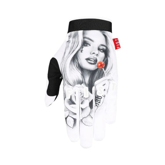 Fist Handwear Hannah Roberts Eye Candy Gloves (X-Small, White)