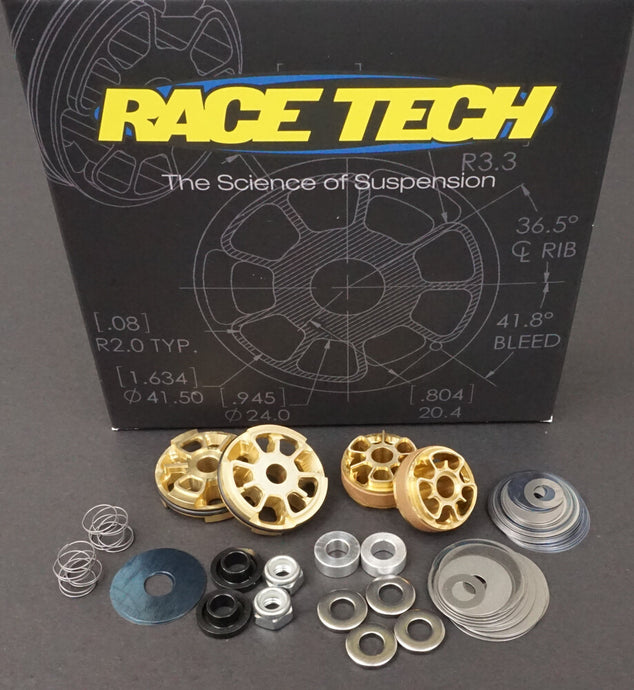 Race Tech FMGV 3922502C Gold Valve 3 Combo