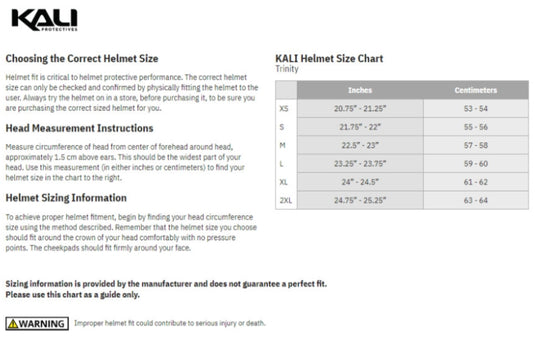 Kali Protectives Trinity Carbon Helmet