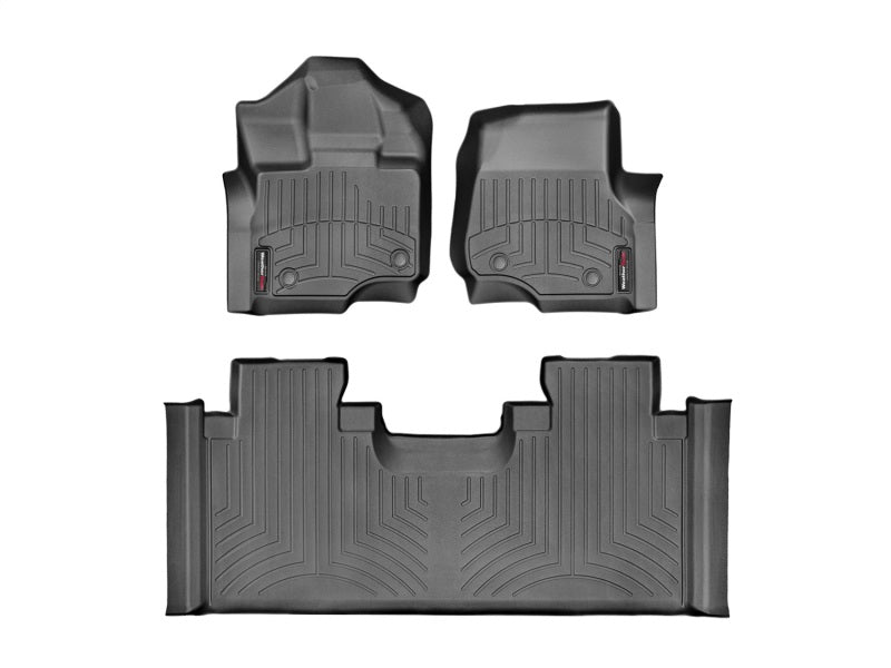 Load image into Gallery viewer, Weathertech 446971V-446973 WT FloorLiner - Front - Blk

