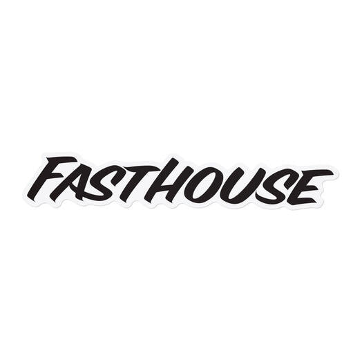 Fasthouse 3291-3000-00 Logo Sticker - White - 25pk