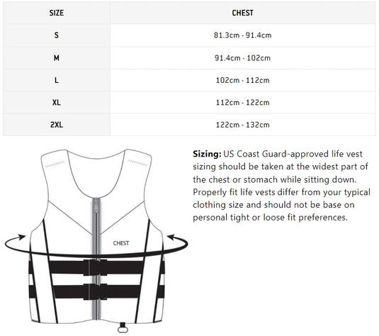 Jetpilot Shaun Murray CGA Approved Neoprene Vests (2021)