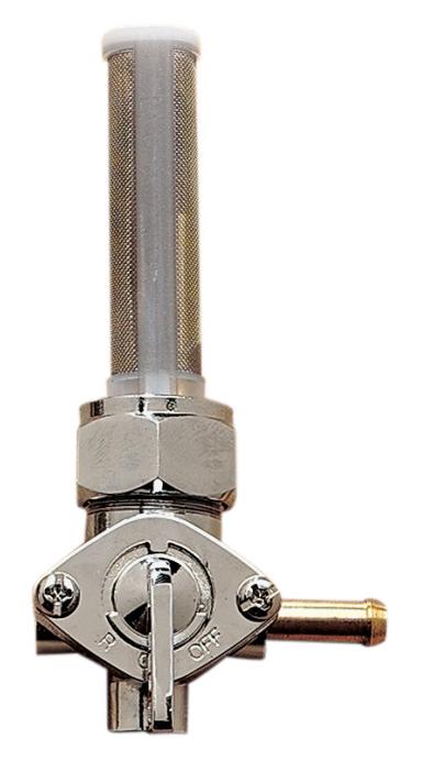 Drag Specialties DS-390219 Petcock  - 90deg. Spigot - Chrome