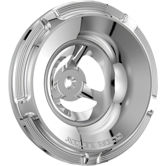 Arlen Ness 601-003 Velocity 90deg. Beveled Air Cleaner Cover - Chrome