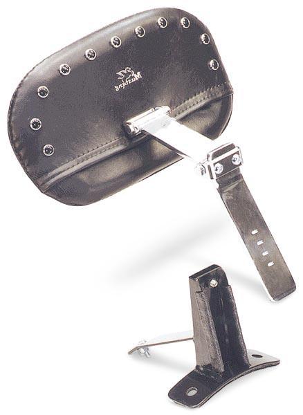 Mustang 79068 Driver Backrest Kit - Smooth - Black Studs