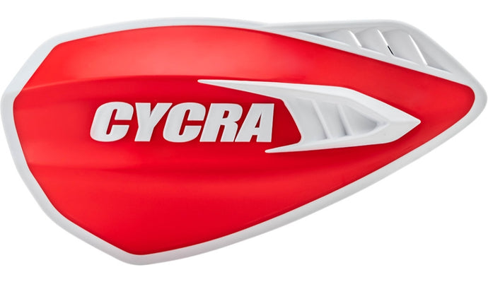 Cycra 1CYC-0056-343 Cyclone Handguards - Red/White