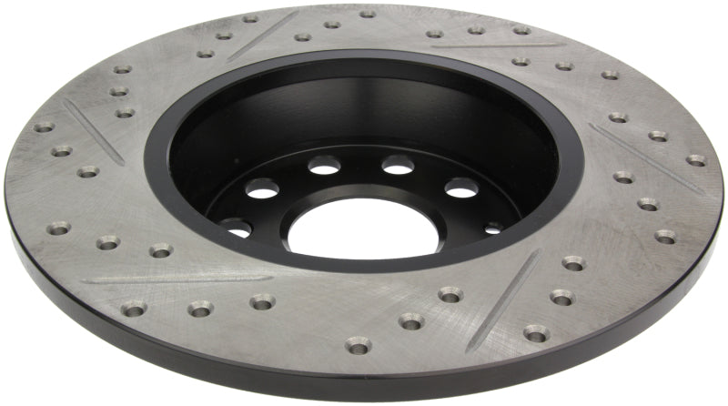 Load image into Gallery viewer, Stoptech 127.33099L ST Slot &amp; Drill Brake Rotors
