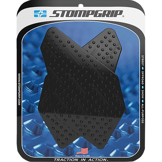 Stompgrip 55-10-0028-1B Volcano Profile Traction Tank Grip - Street - Black