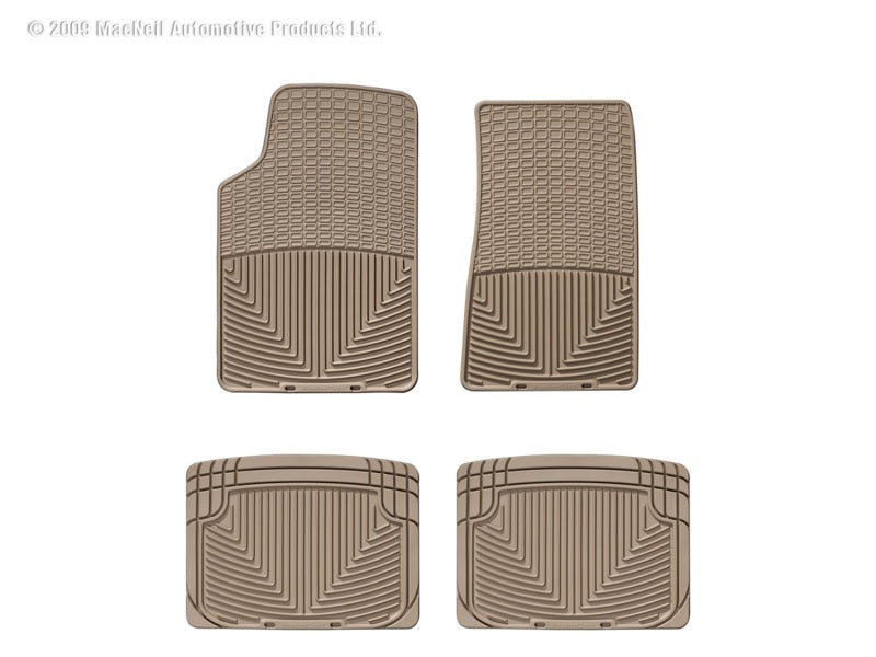 Load image into Gallery viewer, Weathertech W47TN-W20TN WT Rubber Mats - Rear - Tan
