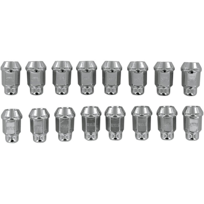 Itp ALUG18BX Lug Nuts - 12mm x 1.50, 60 deg. Tapered - Chrome
