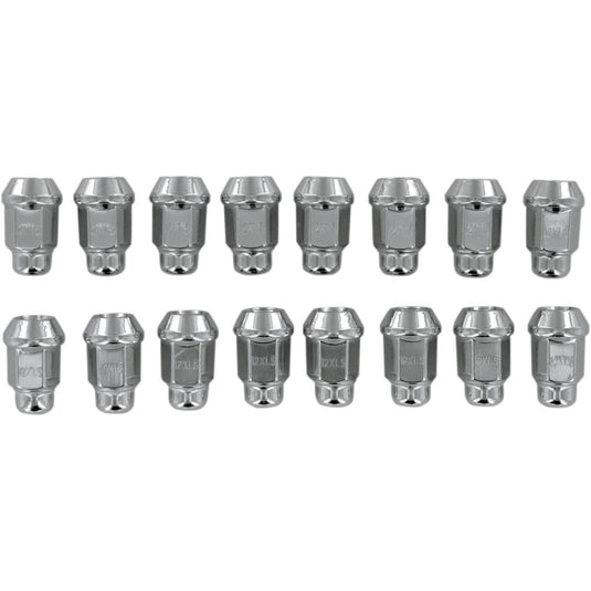 Itp ALUG18BX Lug Nuts - 12mm x 1.50, 60 deg. Tapered - Chrome