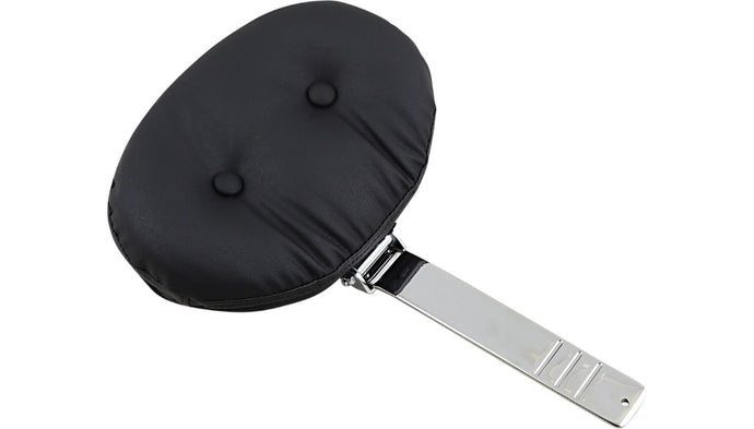Drag Specialties 0822-0462 Large Pad Assembly with Pivoting Pad for Driver Backrest Kit - Tall Bar - Pillow-Style Vinyl