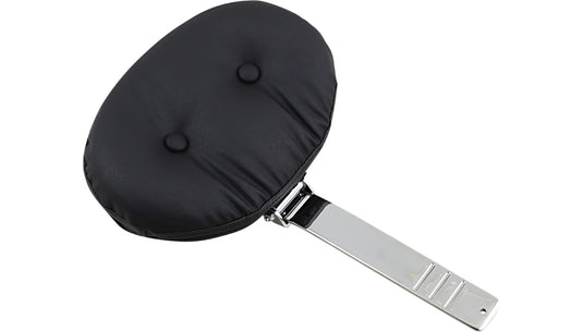 Drag Specialties 0822-0462 Large Pad Assembly with Pivoting Pad for Driver Backrest Kit - Tall Bar - Pillow-Style Vinyl