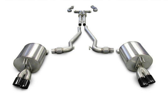 Corsa Performance 14950BLK COR Cat-Back + X-Pipe Sport