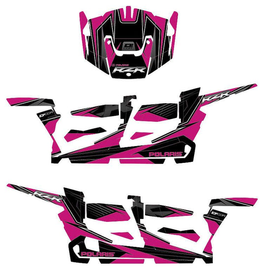 Dcor 20-60-113 Graphic Kit - Pink/Black