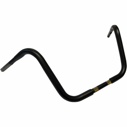 Drag Specialties 0601-3506 Ape Hanger 1-1/4in. Buffalo Touring Handlebar - 12in. - Flat Black