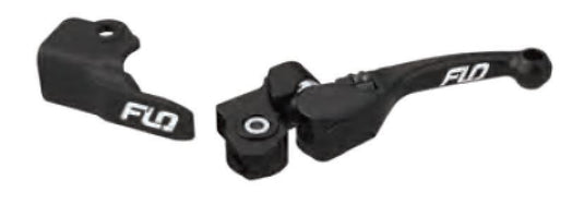 Flo Motorsports CL-723BLK 160deg. OEM Replacement Clutch Lever - Black