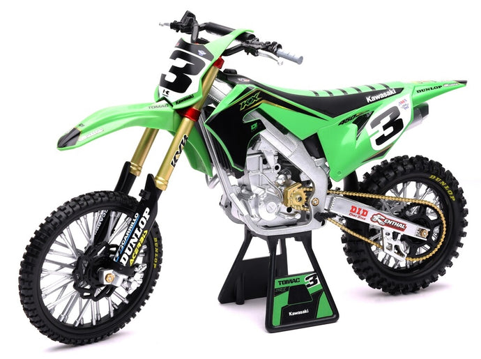 New Ray Toys 49663 1:32 Scale Factory Kawasaki - Eli Tomac