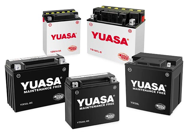 Yuasa YUAM22A5B Conventional 12V Battery - 12N5.5A-3B