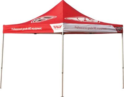 Fly Racing CAN10X20AHD  RED Aluminum Canopy - 10ft. x 20ft. - Red