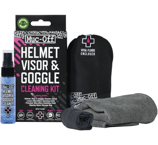 Muc-Off 20802 Visor/Lens and Goggle Cleaning Kit V2