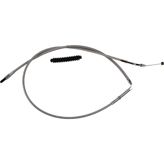 Barnett 10230100726 High-Efficiency Full-Length Clutch Cable - +6in. - Stainless Steel