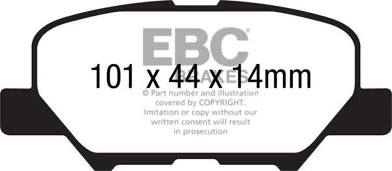 Load image into Gallery viewer, Ebc DP22171 EBC Greenstuff Brake Pad Sets
