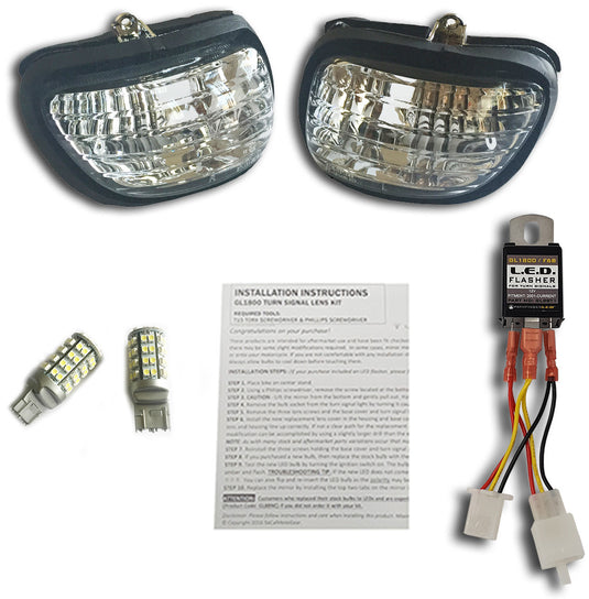 Pathfinder G18TCK LED Turn Signal Kit - Clear
