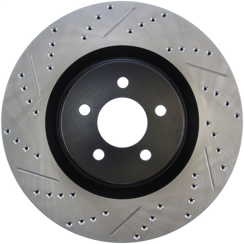 Load image into Gallery viewer, Stoptech 127.61089R ST Slot &amp; Drill Brake Rotors
