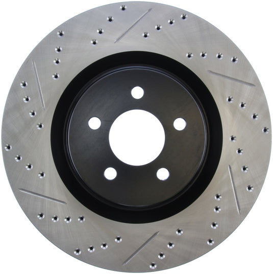 Stoptech 127.61089R ST Slot & Drill Brake Rotors