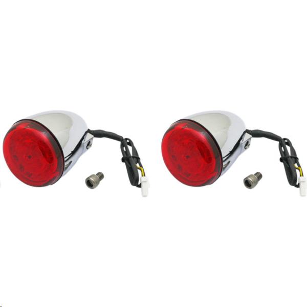 Custom Dynamics PB-IND-RTS-R-C Probeam Rear LED Turn Signals - Chrome