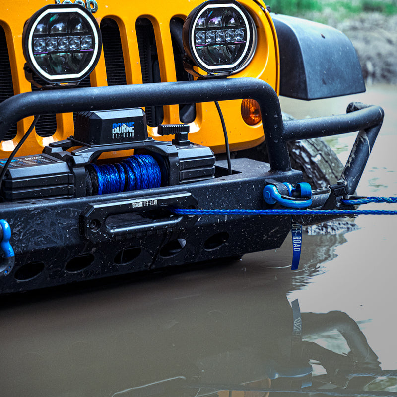Load image into Gallery viewer, Borne Off-Road BNWN-12-SGR BRN 12K Winch
