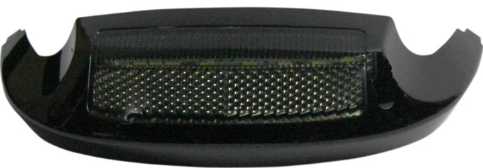 Custom Dynamics GEN-FT-AS-BLK LED Front Fender Tip Housing - Amber LED/Smoke Lens