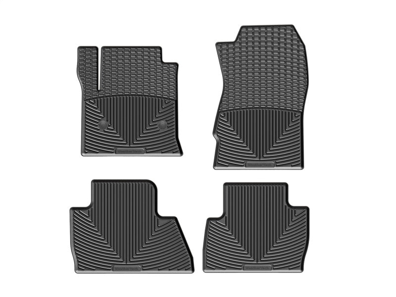 Load image into Gallery viewer, Weathertech W309-W324 WT Rubber Mats - Front - Blk
