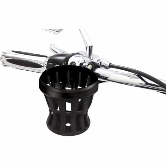 Ciro 50613 Drink Holder with 7/8in. and 1in. Handlebar Mount - Black