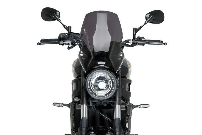 Puig 21430F Naked Windscreen - Dark Smoke