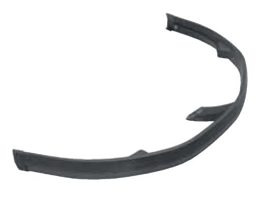 Spi SM-12358 Front Bumper - Black