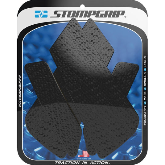 Stompgrip 55-14-0174B Icon Profile Traction Tank Grip - Street - Black