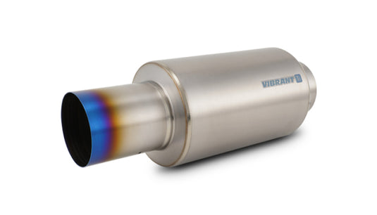 Vibrant 17566 VIB Muffler - Titanium