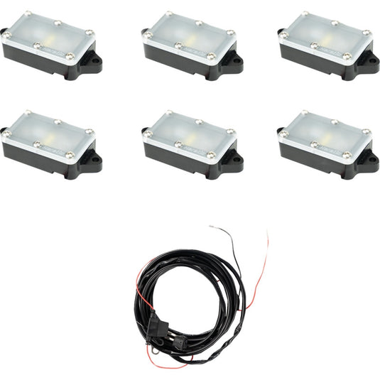 Heretic Studio 70035 LED Rock Lights - 6 Pack - Diffused
