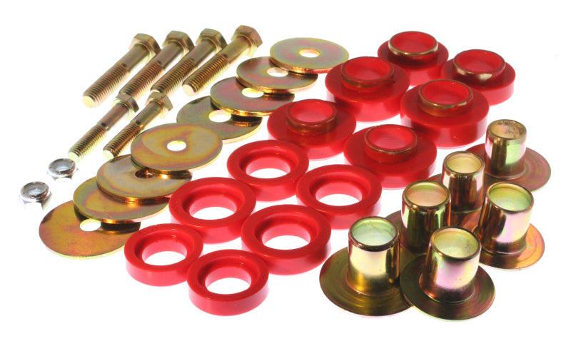 Load image into Gallery viewer, Energy Suspension 3.4142R ES Body Mounts - Red
