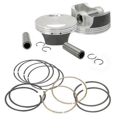 S&S Cycle 106-4414 Forged Piston Kit for 97ci. Cylinder Kit - Standard Bore 3.927in. - .010in. Oversized