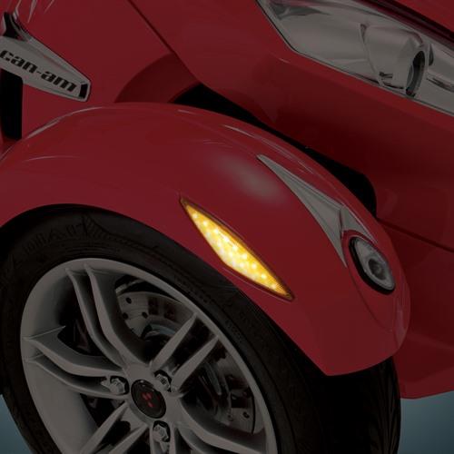 Show Chrome 41-151A Amber LED Marker Lights