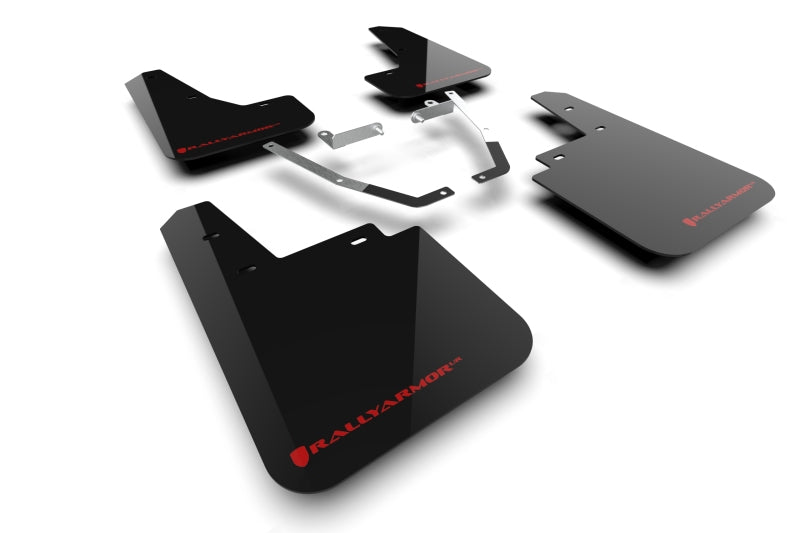 Load image into Gallery viewer, Rally Armor MF116-UR-BLK-RD RAL UR Blk Flap/Rd Logo
