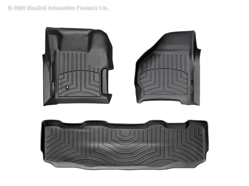 Load image into Gallery viewer, Weathertech 441251-440022 WT FloorLiner - Rear - Blk
