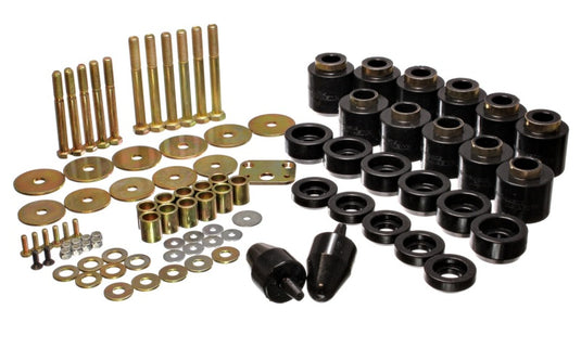 Energy Suspension 2.4108G ES Body Mounts - Black