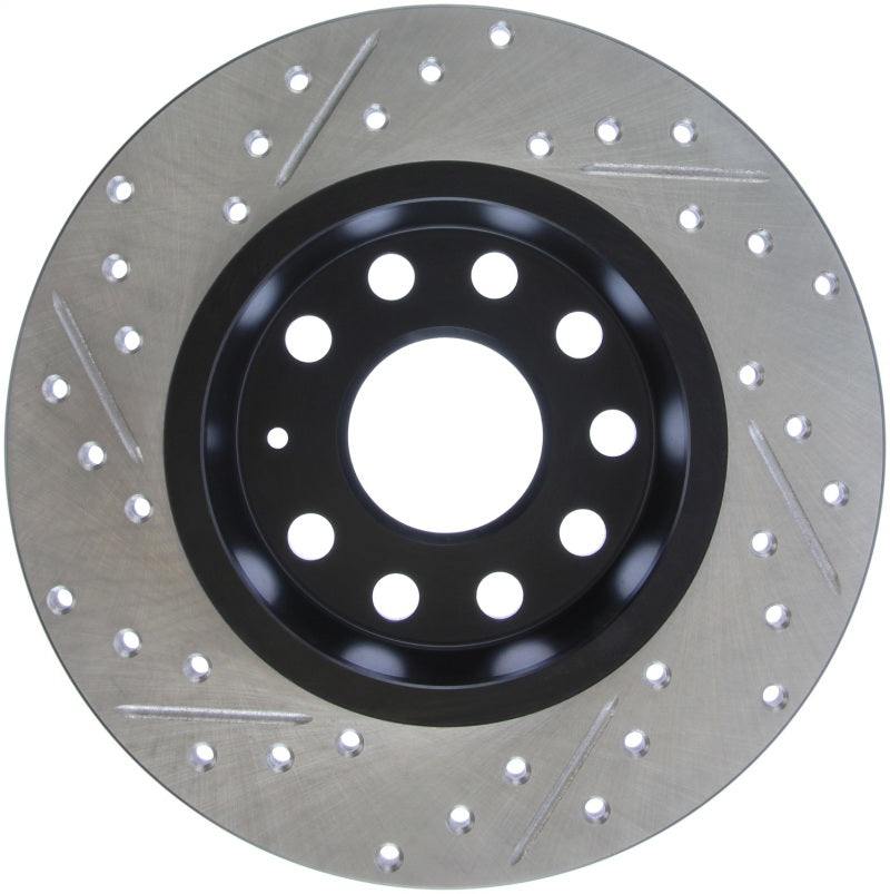 Load image into Gallery viewer, Stoptech 127.33131L ST Slot &amp; Drill Brake Rotors
