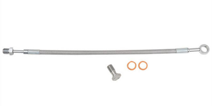 Goodridge HD2001-1CCH-71 Stainless Steel Braided Hydraulic Clutch Line Kit - 71in.