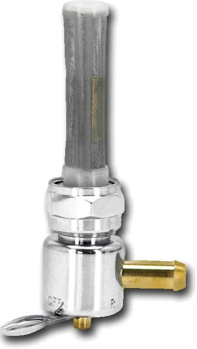 Harddrive 022601 Replacement Petcock - Round Right Spigot - Chrome